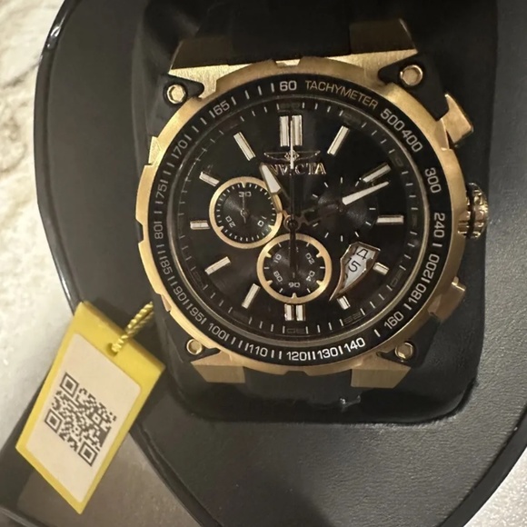 Invicta 45mm Rally S1 Quartz Multifunction Dual Time Helmet w/Case NIB w/Tags - Picture 2 of 12